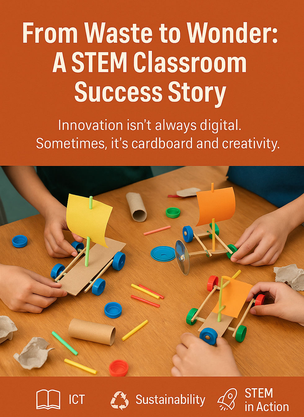 Turning Recycled Materials into STEM Toys: A Classroom Success Story