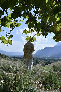 Killian Drecq dans la vallée du Grésivaudan
