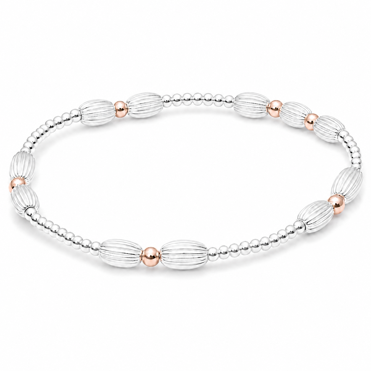 L'Éclat Rose Gold & Silver Bracelet