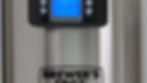 Eye-level view of a brewing control panel with digital readouts