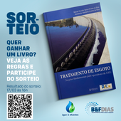 Sorteio do livro "Tratamento de Esgoto, noções fundamentais para operadores de ETE"