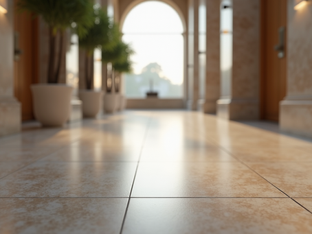 Elevate Your Hallway Aesthetic with Stunning Neutral Stone Effect Tiles