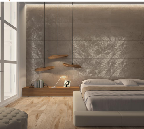 Balmore Taupe Wood Porcelain Tile 15 x 59cm main image 1