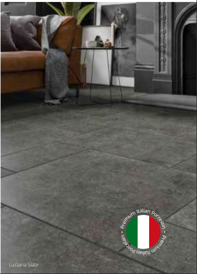 Luciana Slate Matt Glazed Porcelain Modular