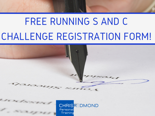 CHRIS REDMOND PT FREE RUNNING STRENGTH AND CONDITIONING CHALLENGE