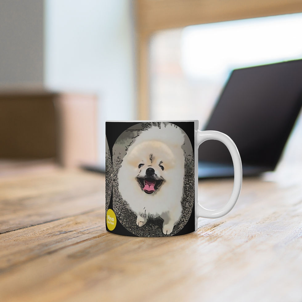 Thumbnail: Pino the Pom Art Mug