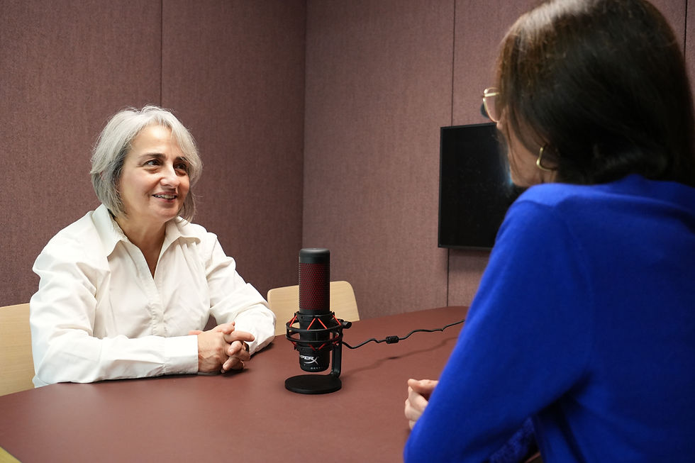 Prof. Maria Katapodi ist Gast im DKF Podcast. Sie ist im Gespräch mit dem Podcast-Host