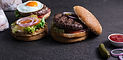 Two Delicious Hamburgers
