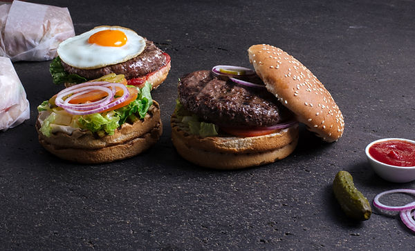 Dos Hamburguesas deliciosas