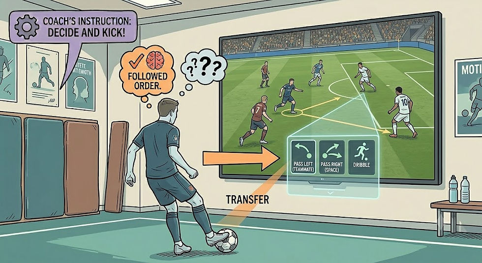 What Coaches Say Shapes What Players Decide