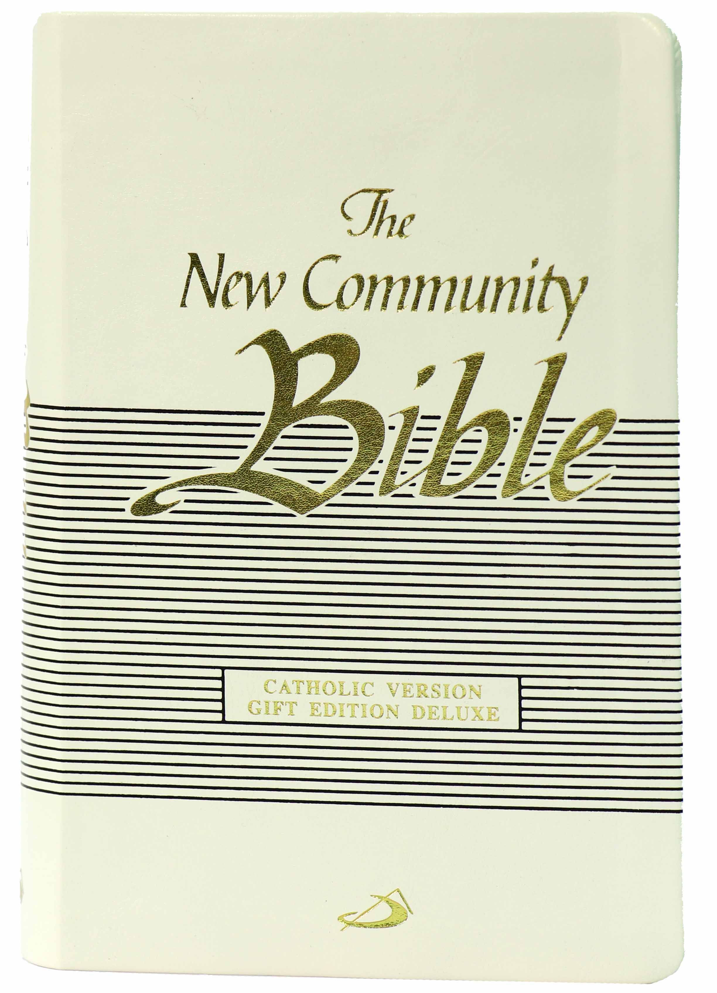 NCB WITH INDEX (POCKET EDITION): LEATHER PU | WHITE | GOLDEN EDGE