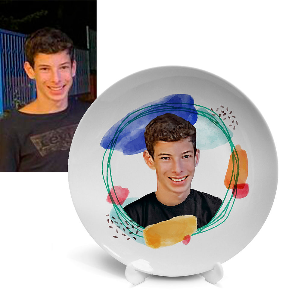 Thumbnail: Made-to-order Decorative Plate