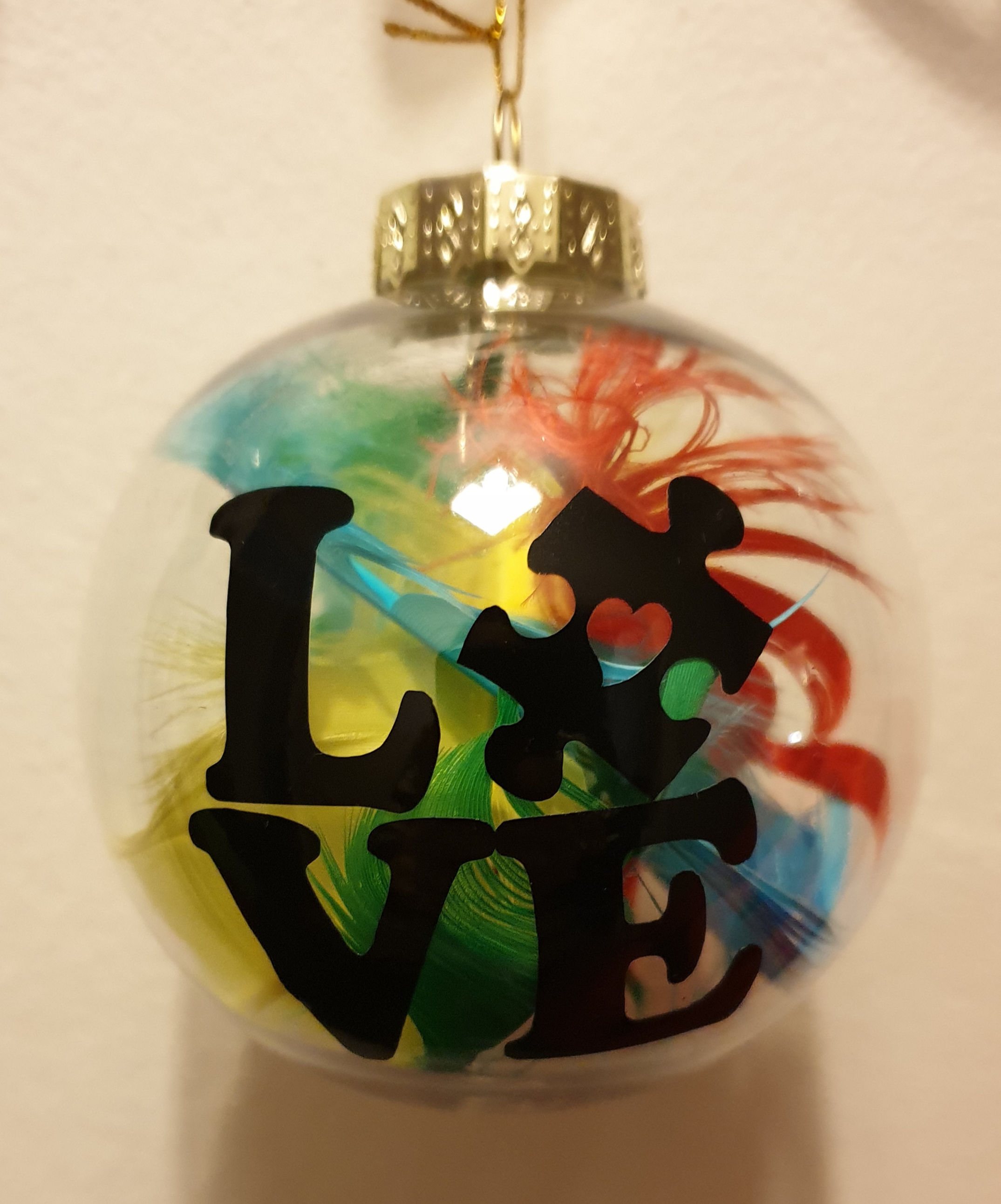 Autism Bauble No Bow