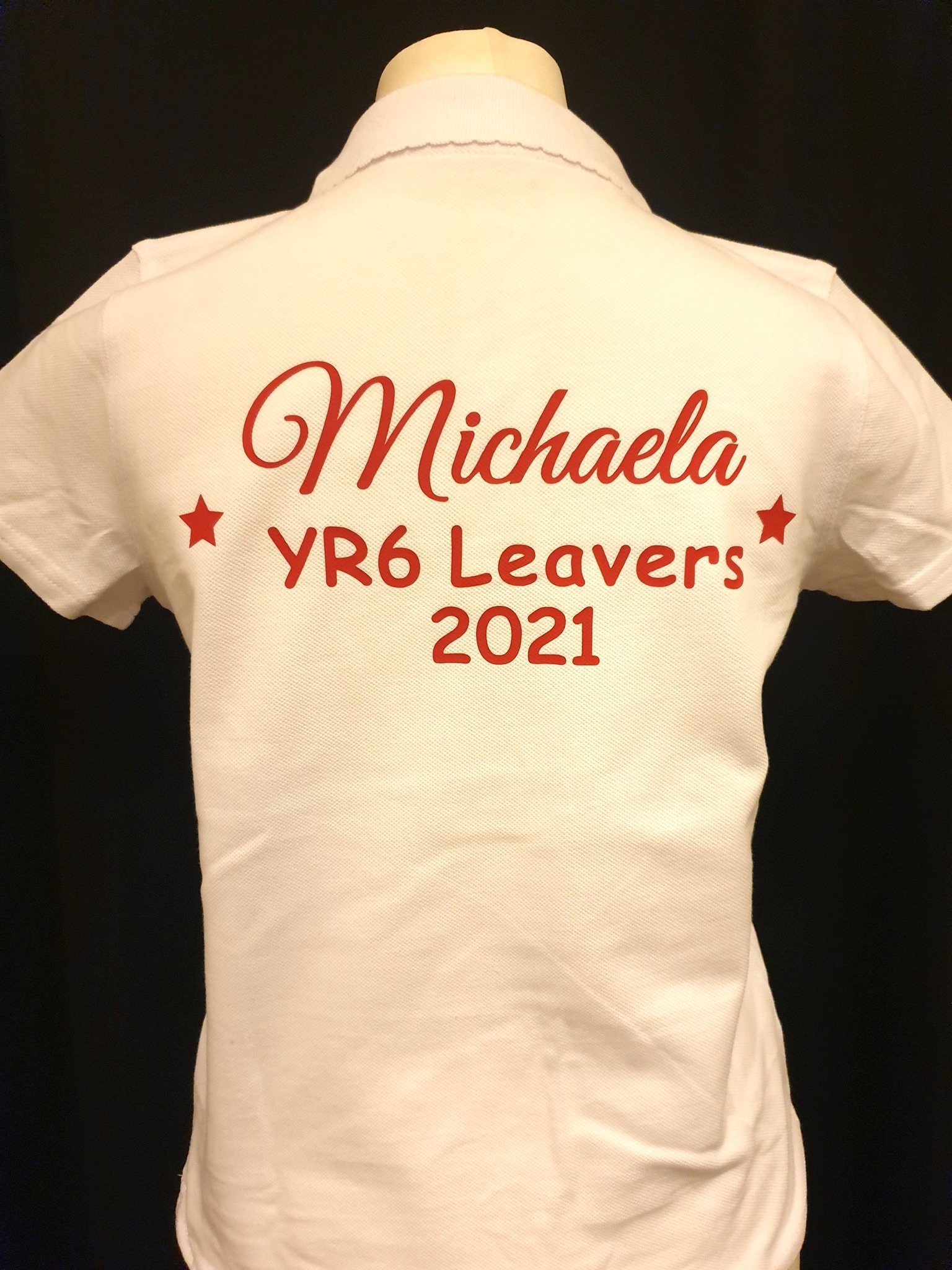 GIRLS 2021 SCHOOL LEAVERS Polo Shirts 