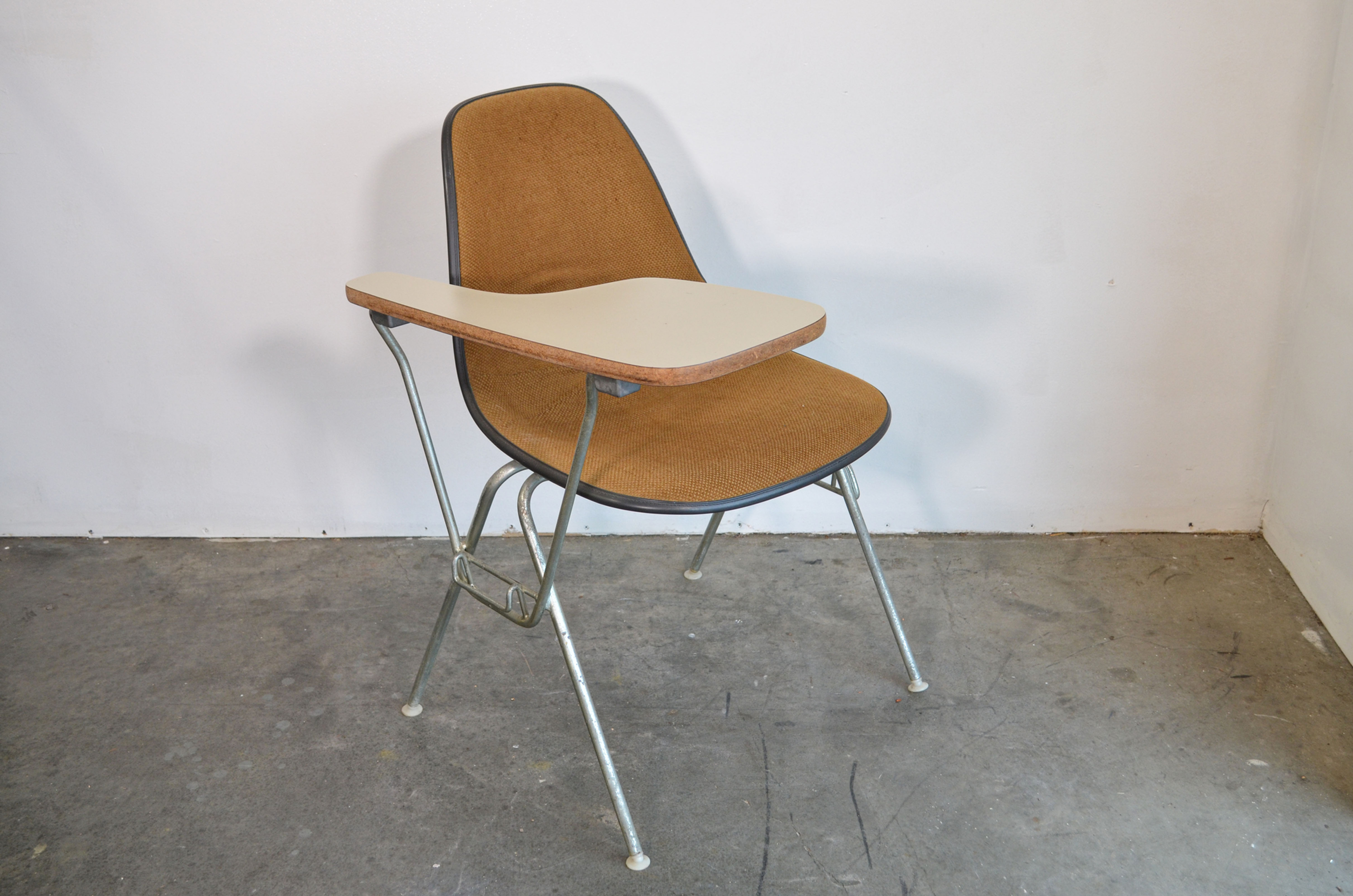 *Rare* Upholstered Herman Miller Student Chair/Desk