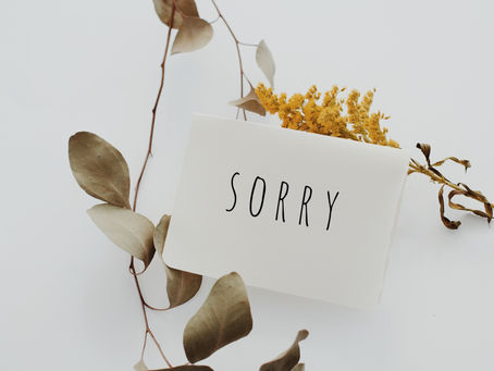 The Modern Art of Apology