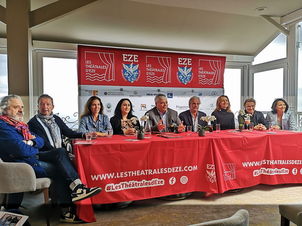 théâtrales d'Eze conférence de presse