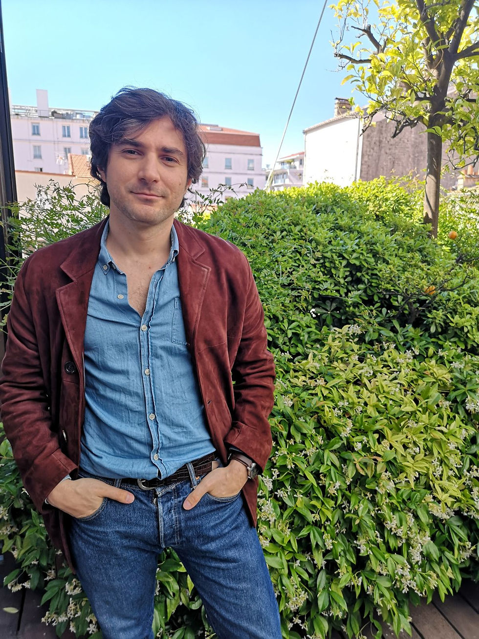 Guillaume Marbeck au Festival de Cannes
