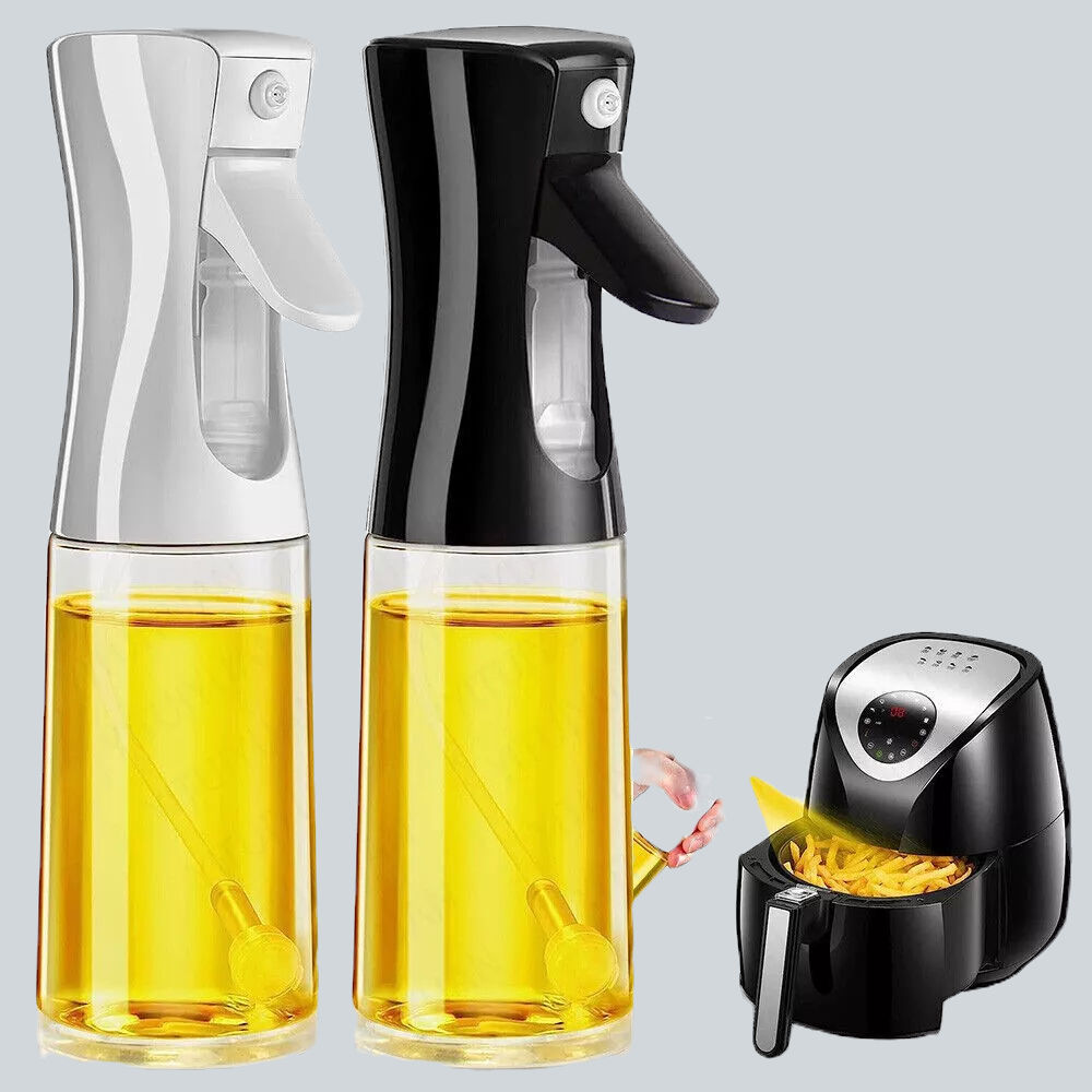 Oil Spray Bottle – Refillable Kitchen Mist Dispenser