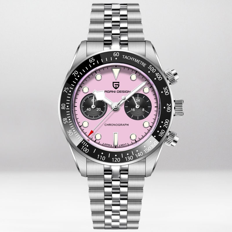 Miniaturbild: Pagani Design herren Chronograph Quarz – Saphirglas & Tachymeter