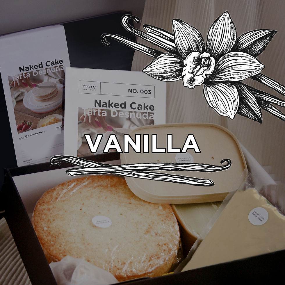 01. Kits de la tarta desnuda - Vainilla