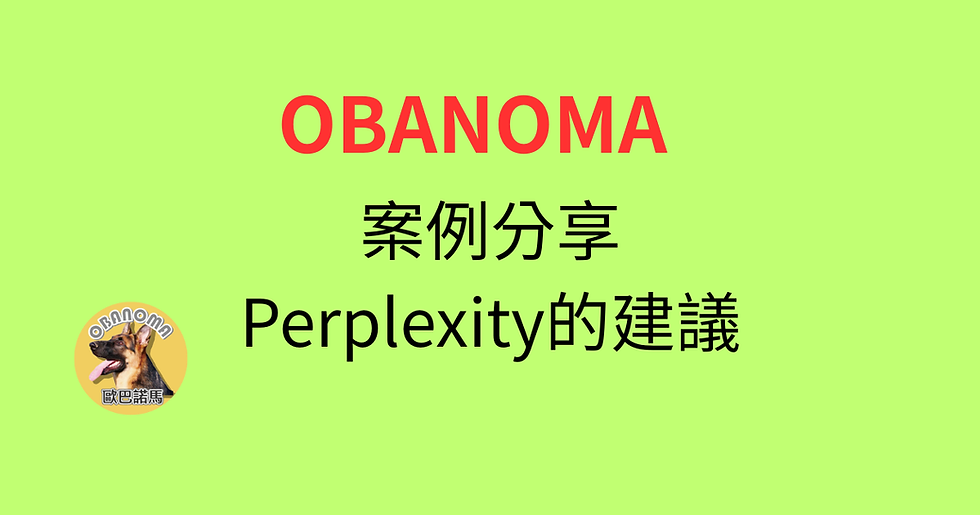 案例分享Perplexity的建議