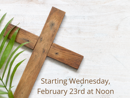 2022 Lenten Services 