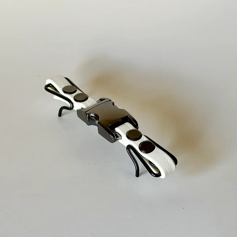 Thumbnail: 2.25mm Black Hardware Quick Release Buckle Attachment ONLY