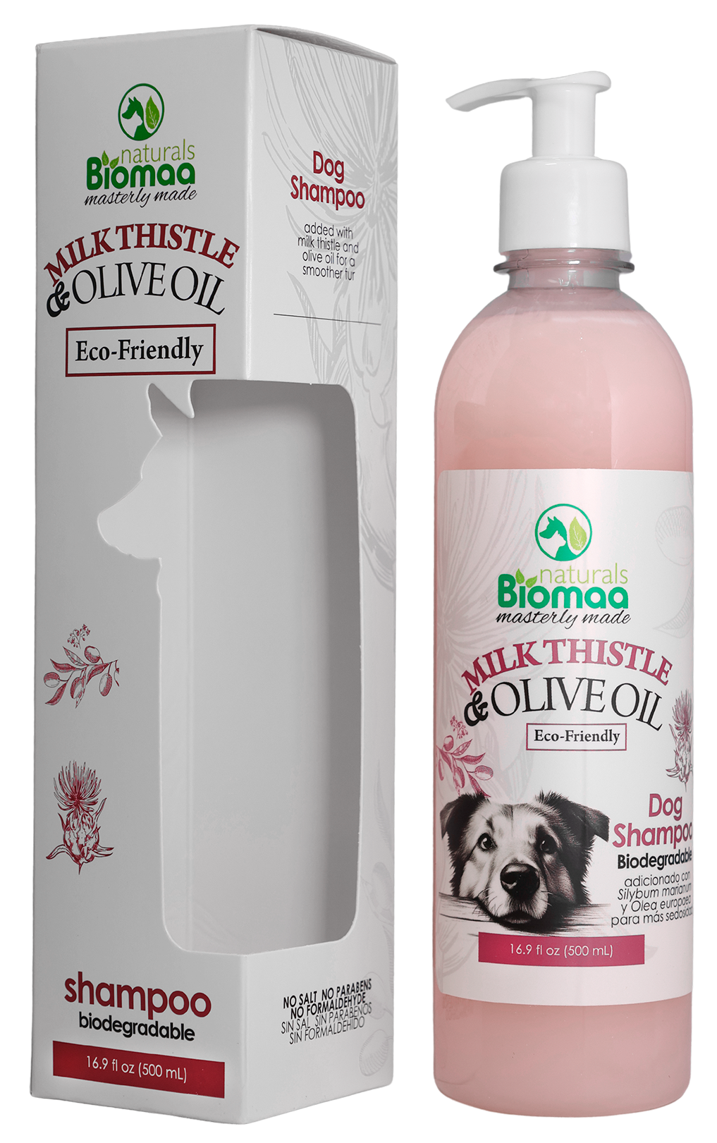Shampoo Milk Thistle& Olive Oil