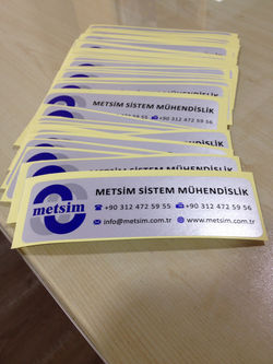 METSİM PANO REFLEKTİF ETİKET