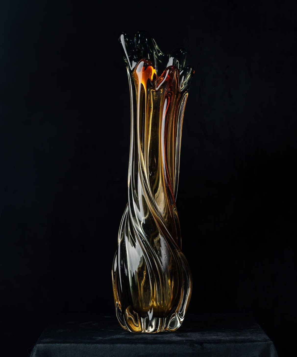 Amber Waves Vase