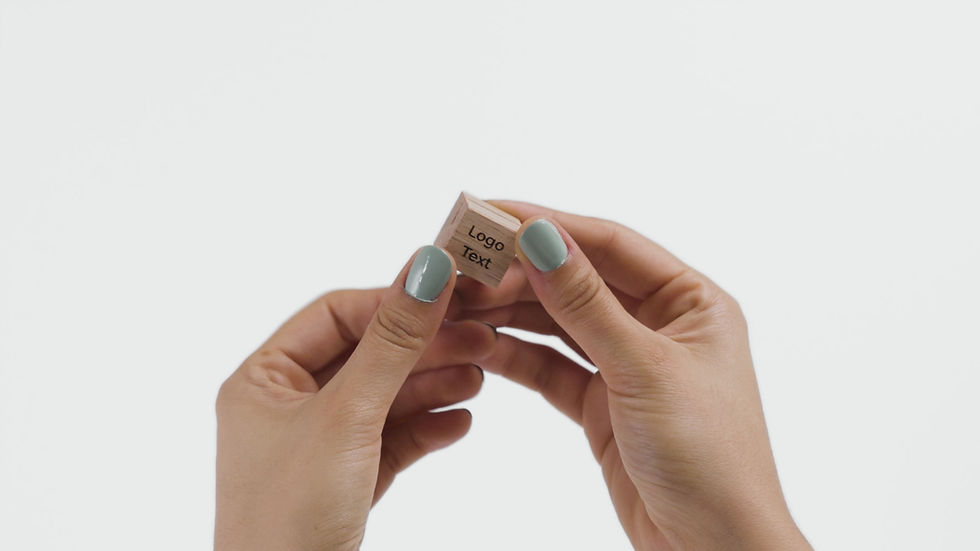 Thumbnail: Laser Engraved MINI Card Holder Signage Stand