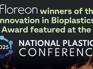 Floreon winners of Innnovation in Bioplastics Award 2024 to be featured at the National Plastics Conference 2025 hosted by The Plastics Industry Association