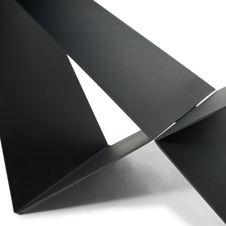 Thumbnail: WALLY extendable dining table - wood pattern