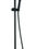 Miniature : STILE- Colonne thermostatique douche noir mat hauteur réglable