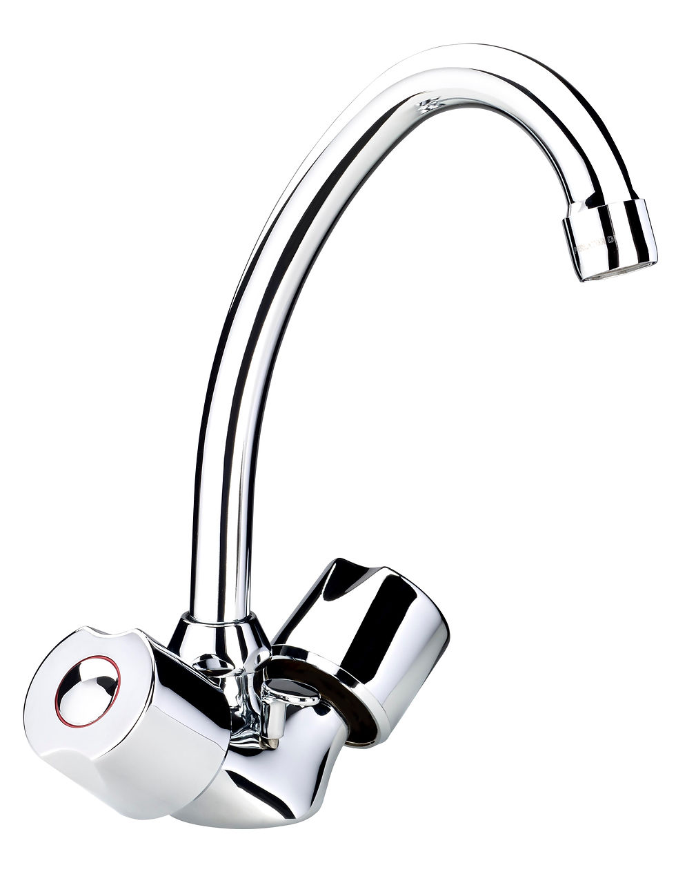 VALENCIA- Mélangeur lavabo chromé tête à clapet 15/21 hors d'eau vidage ABS