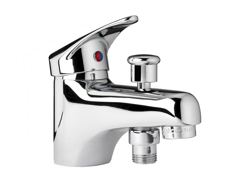 KONDOR- Mitigeur monotrou bain-douche chromé C2 Ø42mm