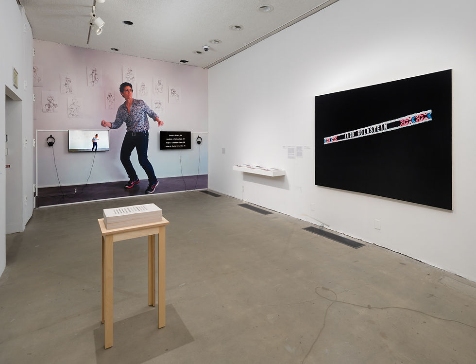 Susan Silton: Diving into the Wreck at Los Angeles Municipal Art Gallery, Photo by Jeff McLane Studio
