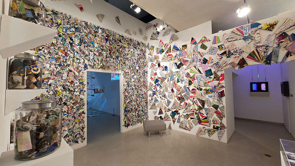 Today 2pm at the Brand! Curator Walkthrough and Artist Workshop