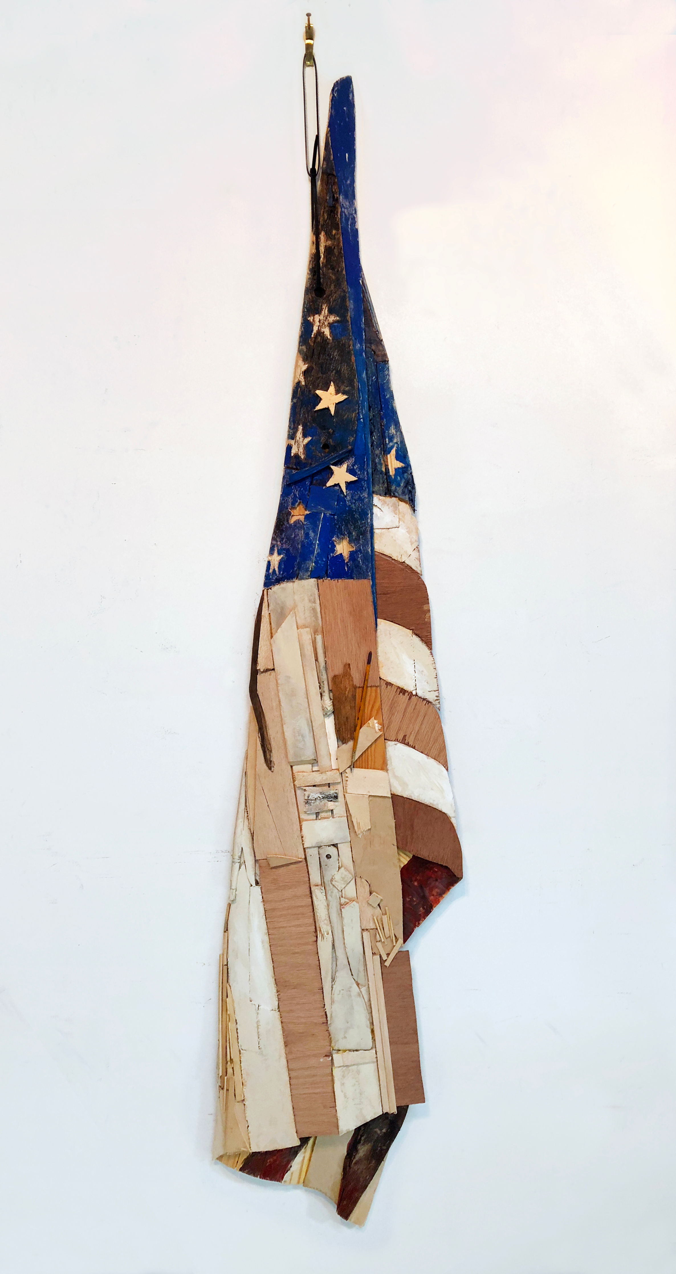 Scrap Flag by Peter Hess