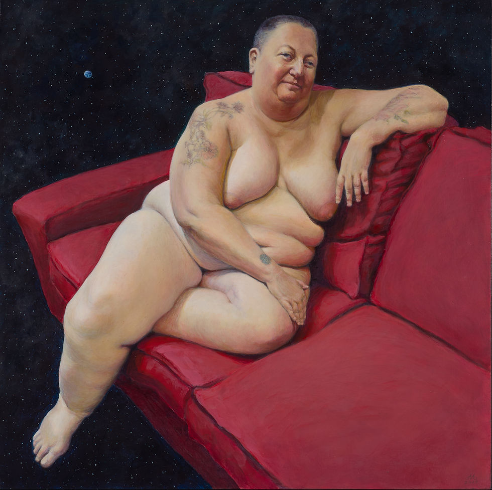 Transcending the Pale Blue Dot - Kristine Schomaker Collaboration with Mary Allan