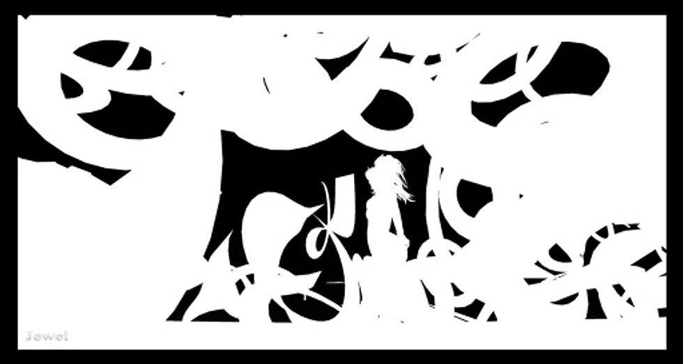 jewel Appletor a world of black and white