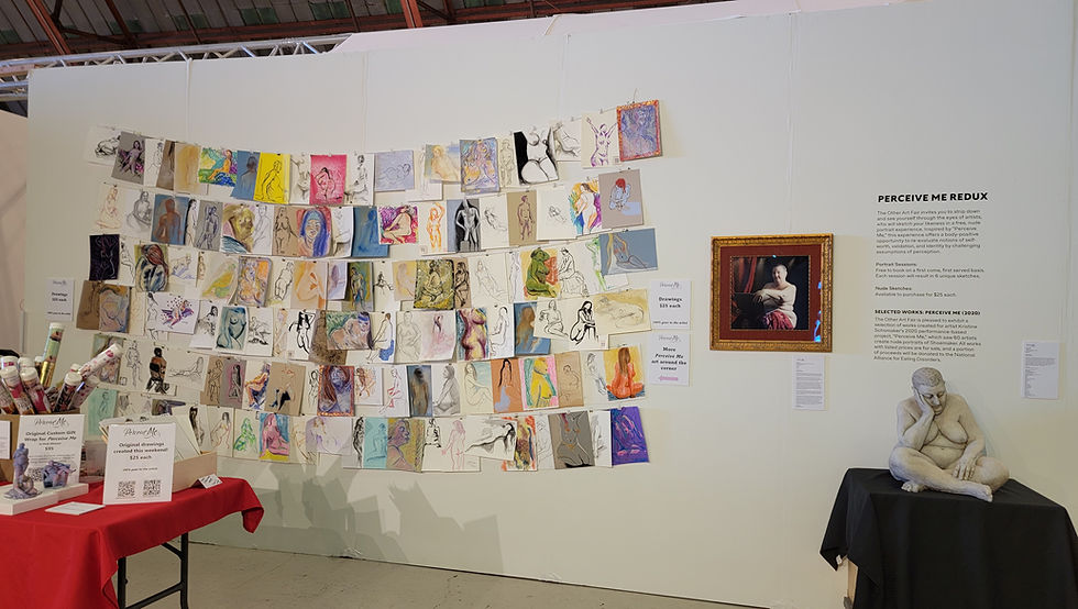 The Other Art Fair April 2024 - Perceive Me with Nude Portrait Sessions