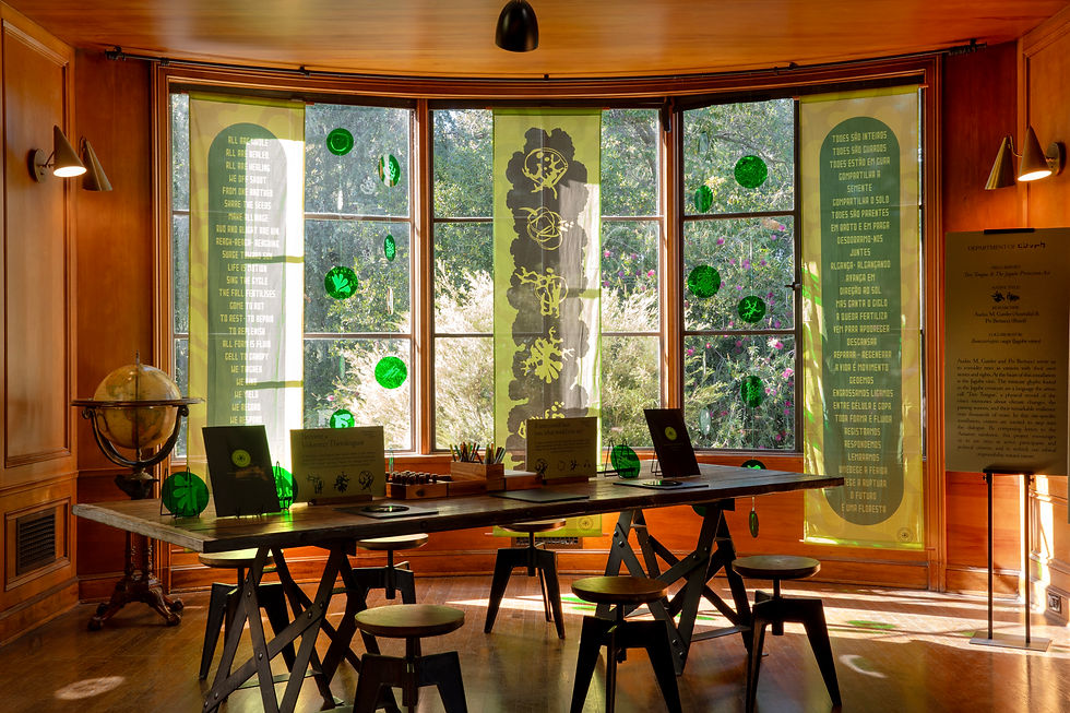 Journal of Therolinguistics at Descanso Gardens 