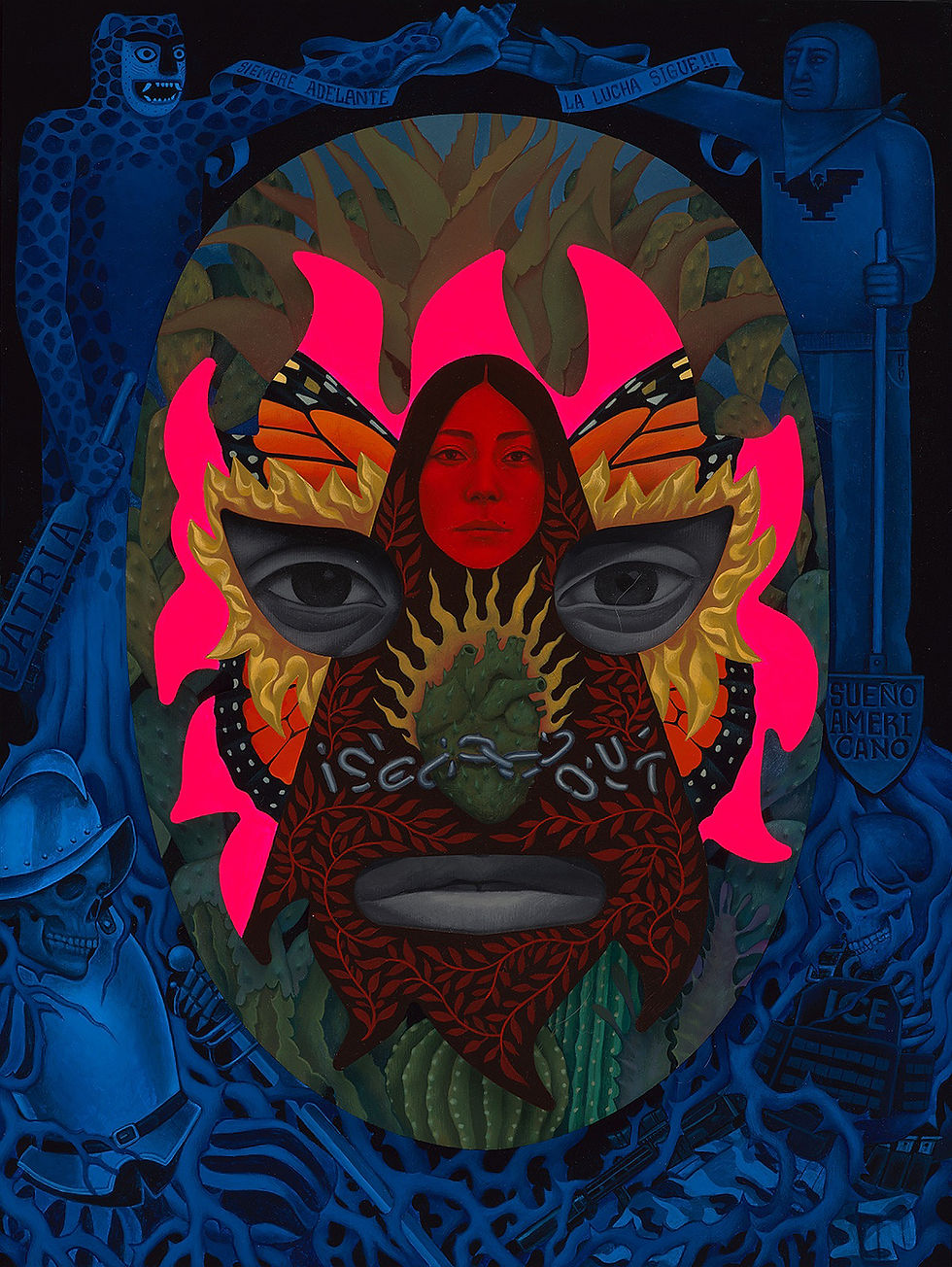 Gustavo Rimada’s Show “Rhythmic Sequence” Centers His Mexican Heritage and California Life