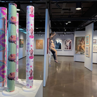 "Perceive Me" at Coastline Art Gallery, Newport Beach, CA. September 2022