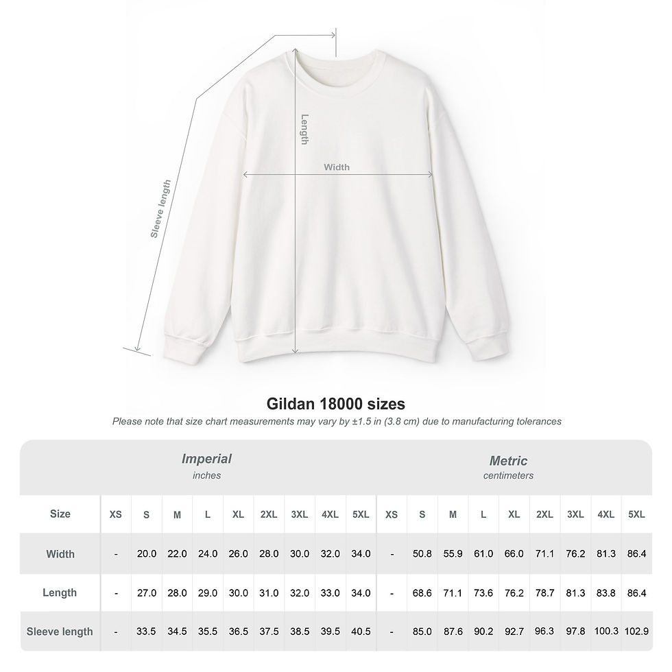 Thumbnail: Gildan 18000 Embroidery Unisex Heavy Blend™ Crewneck Sweatshirt
