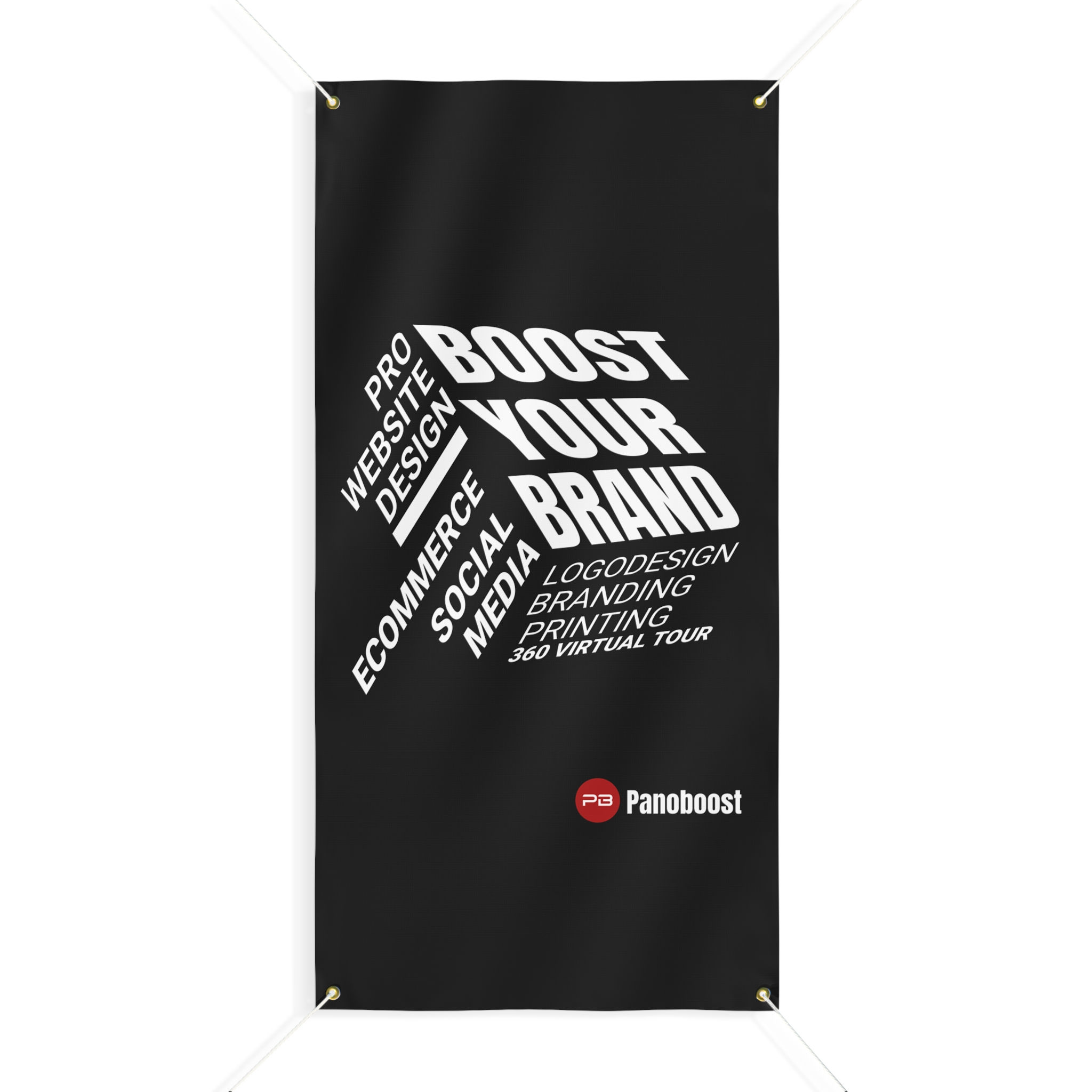 Vertical Matte Banner