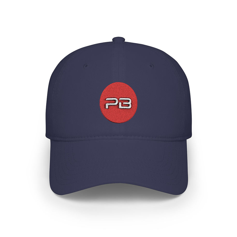 Thumbnail: Low Profile Baseball Cap (Embroidery) 