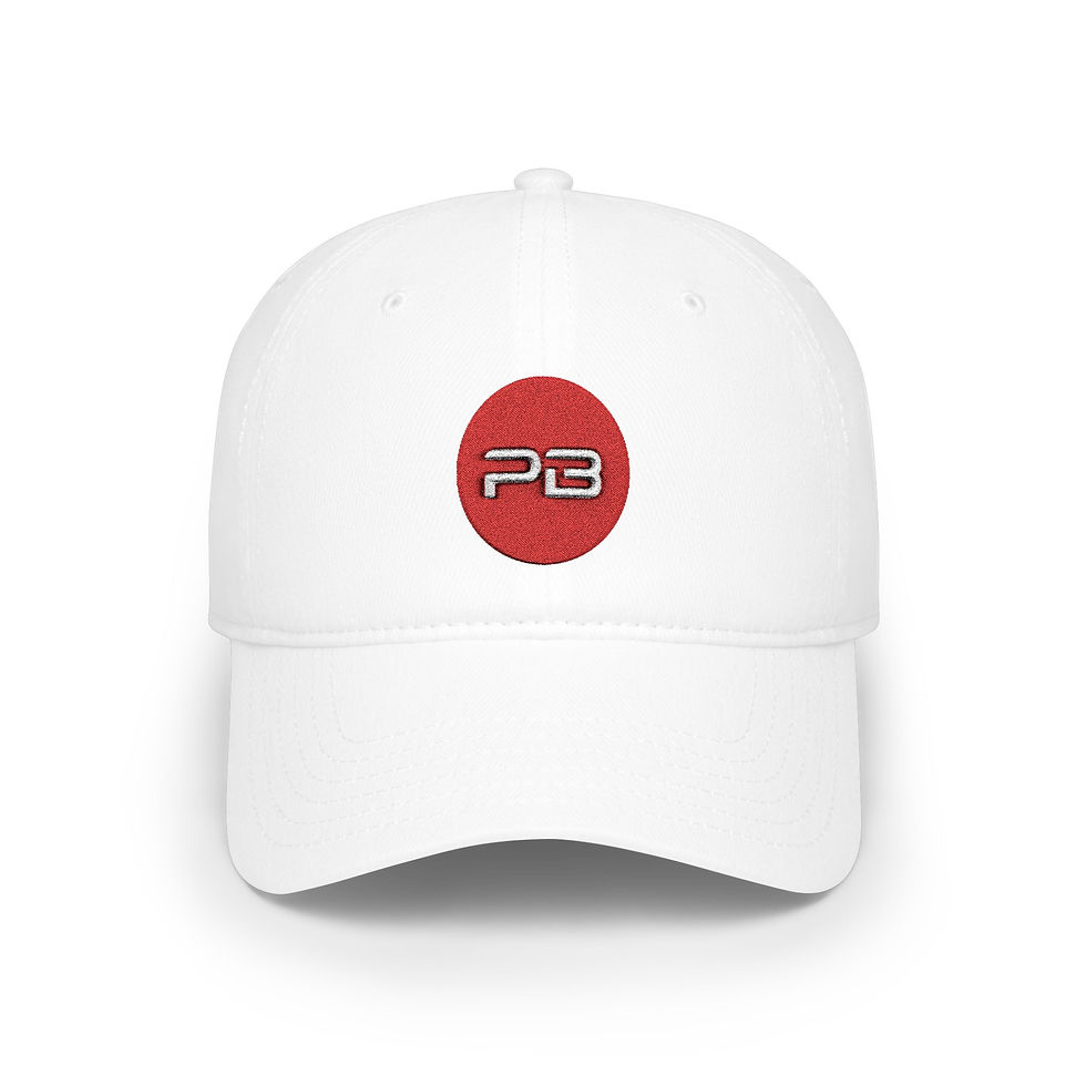 Thumbnail: Low Profile Baseball Cap (Embroidery) 